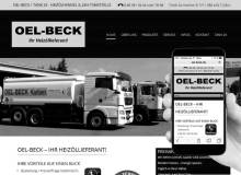 OEL-BECK und Tank24 Karben erhalten neuen Internet-Auftritt OEL-BECK und Tank24 Karben erhalten neuen Internet-Auftritt