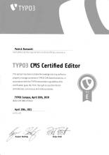 Wir arbeiten mit TYPO3 Wir arbeiten mit TYPO3