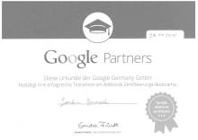 Zertifiziert für Google AdWords Zertifiziert für Google AdWords